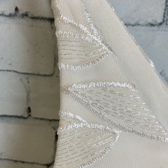 DRESS THE POPULATION CAROLINA 3D BUTTERFLY Appliqué TOP Medium NWT Formal Prom - Picture 7 of 16